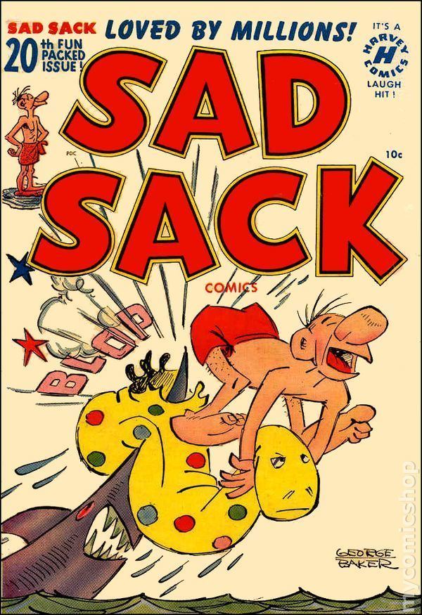 origin of 'sad sack' (an inept blundering person)