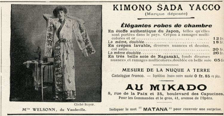 Sada Yacco Kimono Sada Yacco 1905 Flickr Photo Sharing