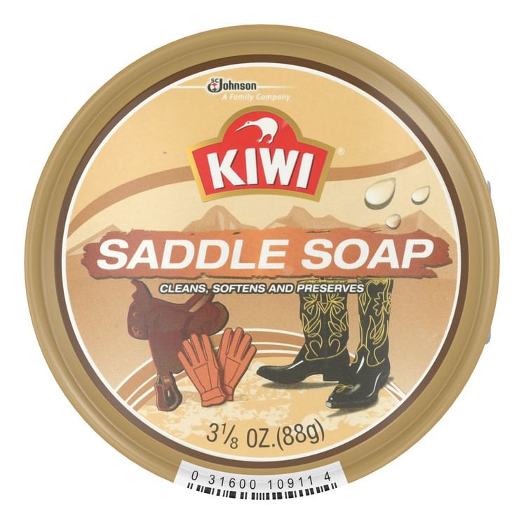 Saddle soap KIWI Leather Outdoor Saddle Soap 3125 Ounces Walmartcom