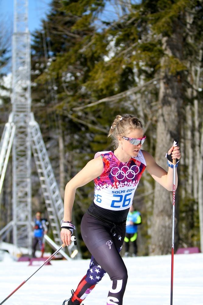 Sadie Bjornsen FasterSkiercom Bjornsen Leads US with 18th in Olympic