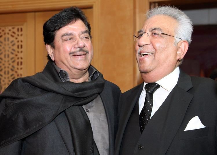 Sadruddin Hashwani Bollywood star Shatrughan Sinha and Sadruddin Hashwani