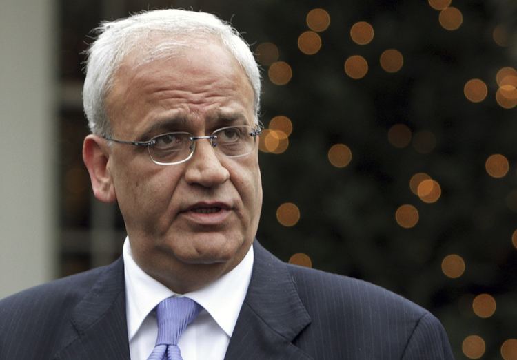 Saeb Erekat Palestinian envoy blasts Israel claim in West Bank Yahoo