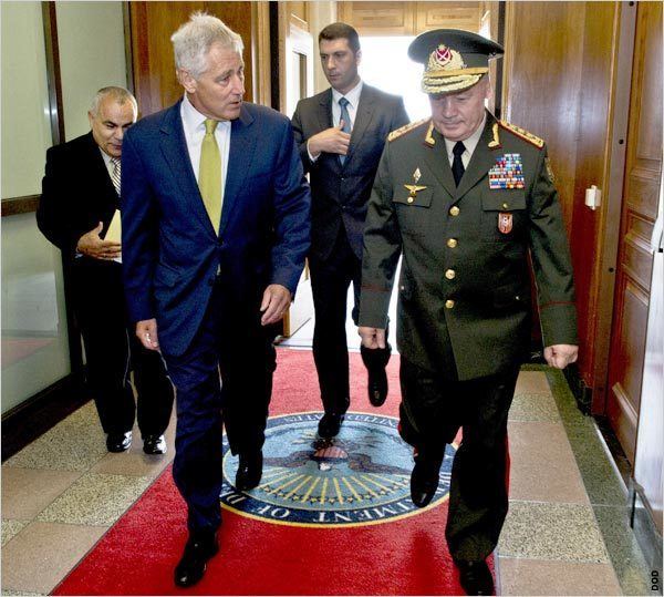 Safar Abiyev Azerbaijan39s Defense Minister Visits Pentagon IIP Digital