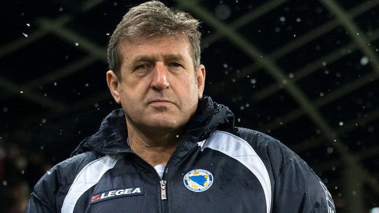 Safet Susic World Cup Bosnia and Herzegovina manager Safet Susic set