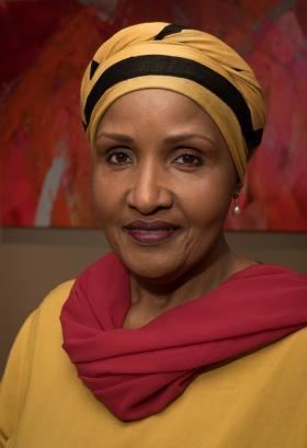 Safia Abdi Haase Safia Abdi Haase fr Amnestyprisen Amnesty International Norge
