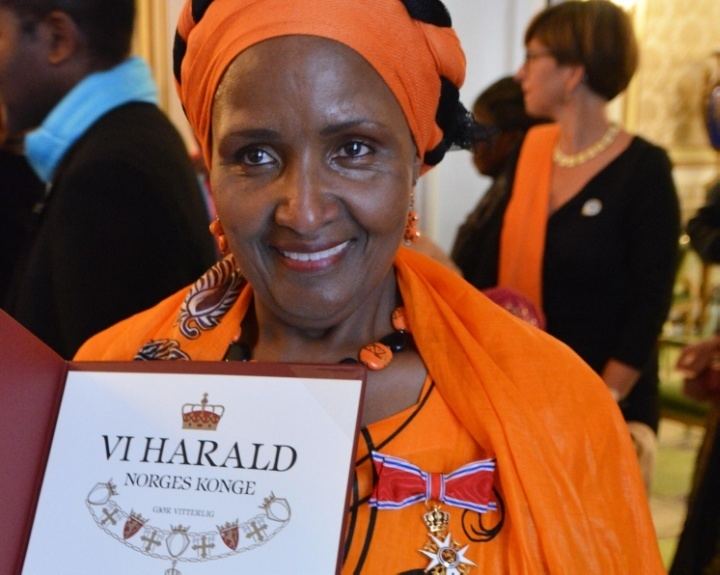 Safia Abdi Haase Frste innvandrerkvinne utnevnt til Ridder av frste klasse