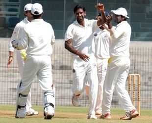Sagar Jogiyani Sagar Jogiyani ton leads Saurashtra reply Cricket ESPN Cricinfo