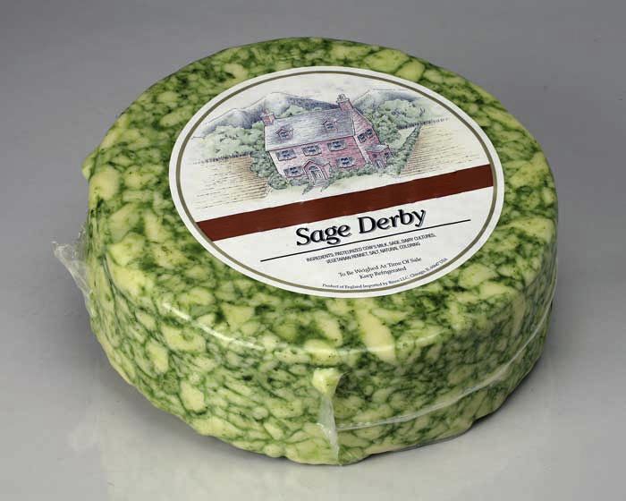 Sage Derby Derby with Sage Recipe How to Make Cheese Cheesemakingcom