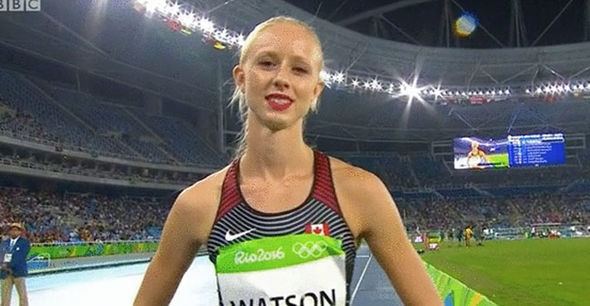 Sage Watson Shes set temperatures racing but WHO is Olympic runner Sage Watson