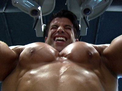 Sagi Kalev while exercising