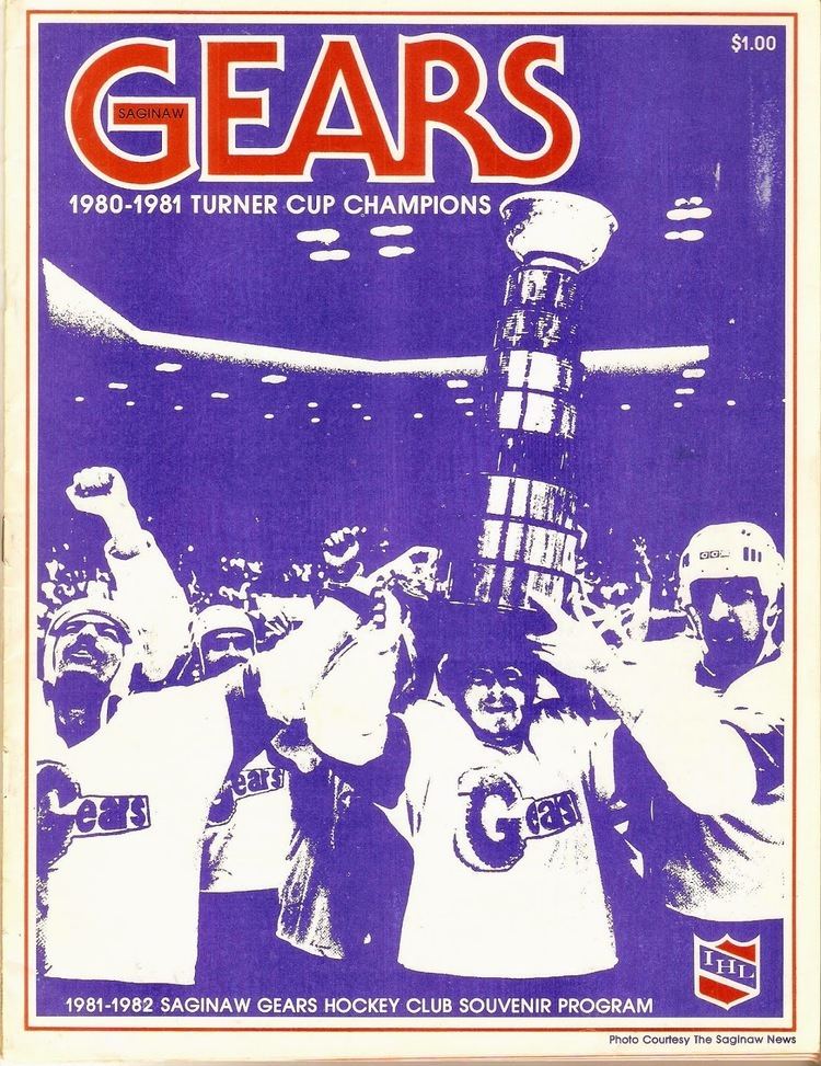 Saginaw Gears (IHL) Hockey Programs Saginaw Gears IHL 198182