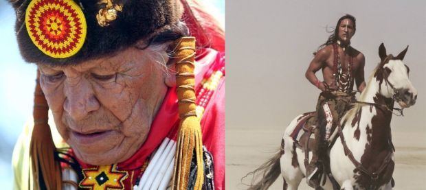 Saginaw Grant Saginaw Grant and Rick Mora native American actors