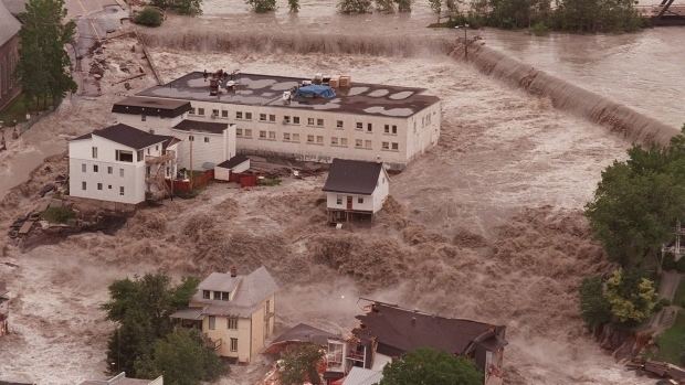 Saguenay flood Devastating flood in Quebec39s Saguenay region remembered on 20th