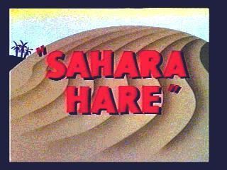 Sahara Hare Yosemite Sam Cartoon Sahara Hare 1955