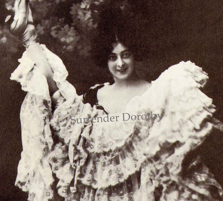 Saharet Saharet Ziegfeld Follies Cancan Girl Photo Illustration French