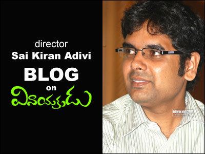 Sai Kiran Adivi Sai Kiran Adivi blogs on his film Vinayakudu idlebraincom
