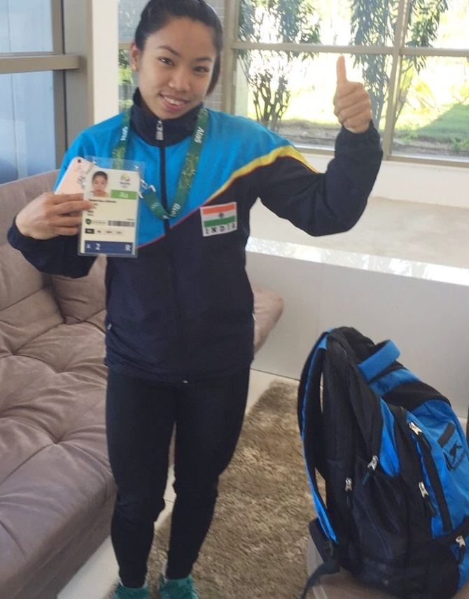 Saikhom Mirabai Chanu Lifter Mirabai aims for medal at Rio Games Rediffcom