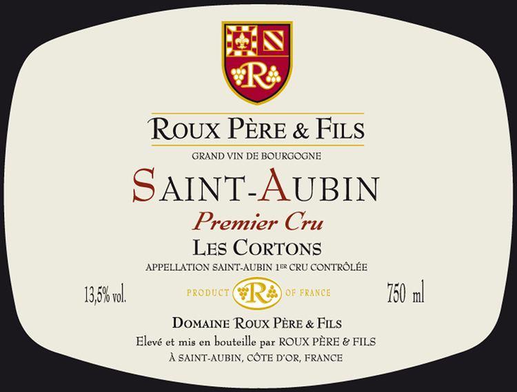 Saint-Aubin wine SaintAubin Premier Cru Les Cortons AOC