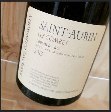 Saint-Aubin wine Wine of the Day PY ColinMorey Combes SaintAubin 1er Cru 2013