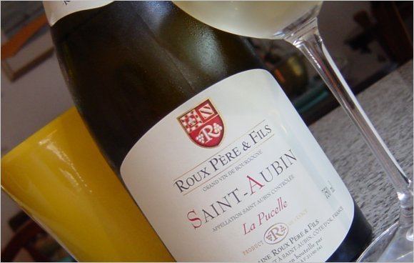 Saint-Aubin wine roux pre et fils 2008 staubin la pucelle