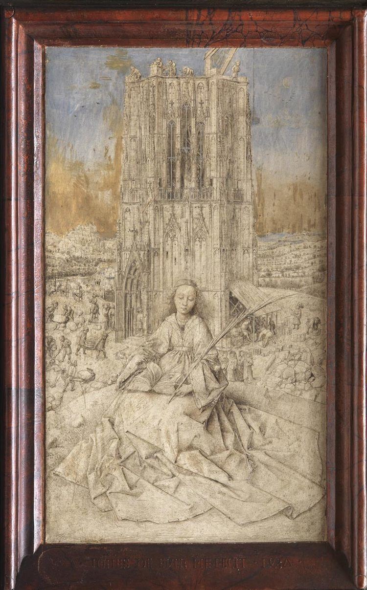 Saint Barbara (van Eyck) St Barbara Boijmans Tour