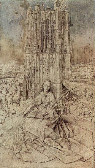 Saint Barbara (van Eyck) Saint Barbara van Eyck Wikipedia