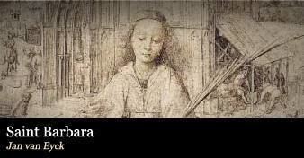 Saint Barbara (van Eyck) Saint Barbara KMSKA