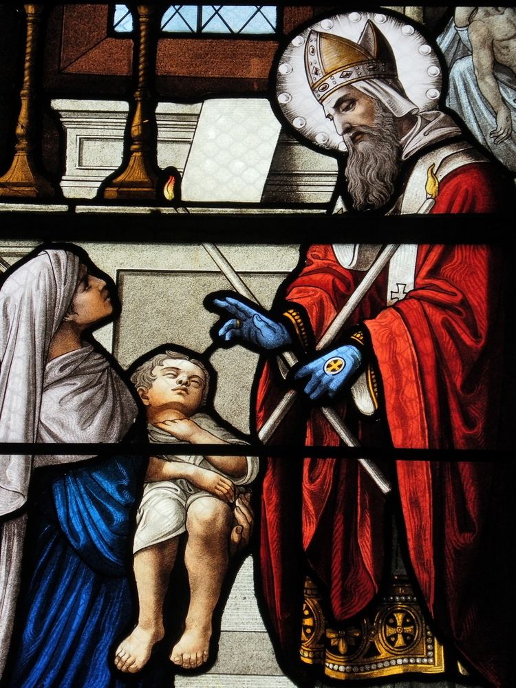 Saint Blaise Coughing Sore Throat Meet Saint Blaise Taylor Marshall