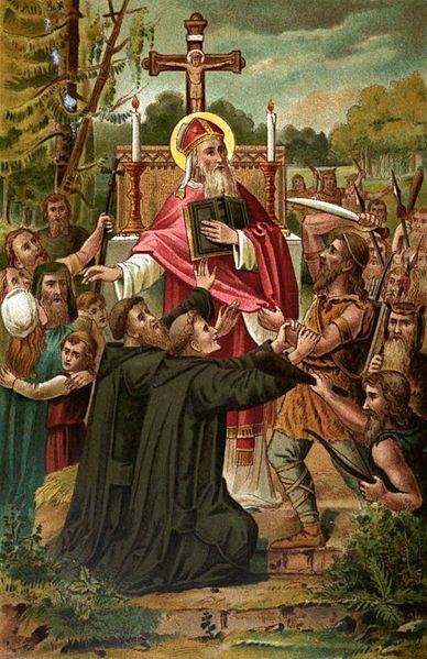 Saint Boniface Jun 5 St Boniface 2 674754AD martyr
