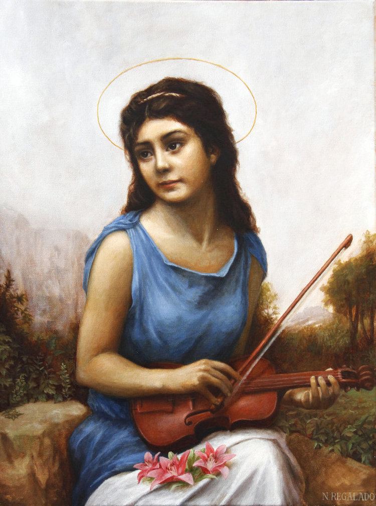 Saint Cecilia Saint Cecilia by Lasarasu on DeviantArt