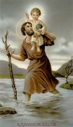 Saint Christopher Saint Christopher feast day25 july A patron saint of