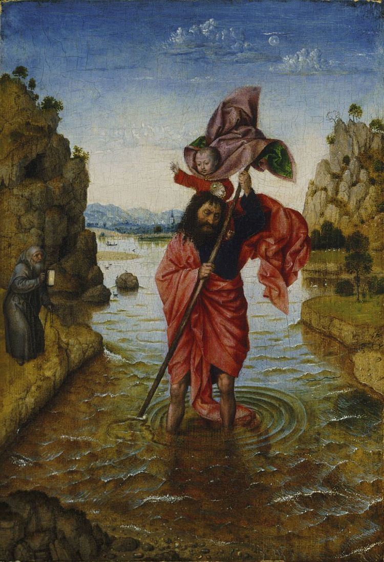 Saint Christopher (after van Eyck)