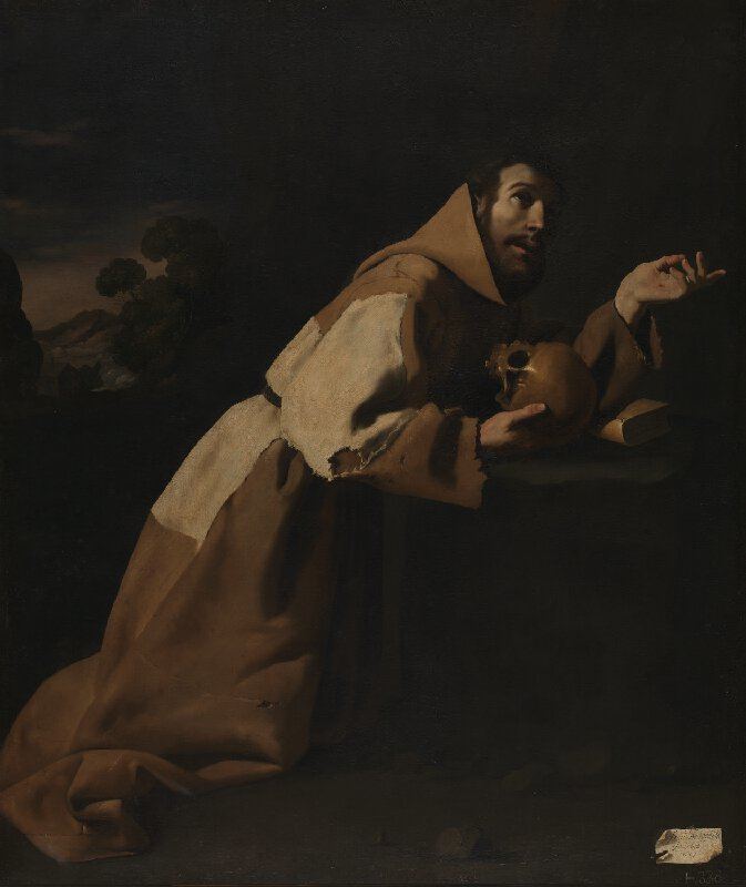 The Stigmatization Of Saint Francis classic art fridge magnet Caravaggio 