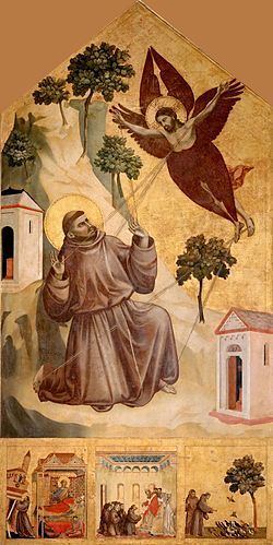 Saint Francis Receiving the Stigmata (Giotto) httpsuploadwikimediaorgwikipediacommonsthu