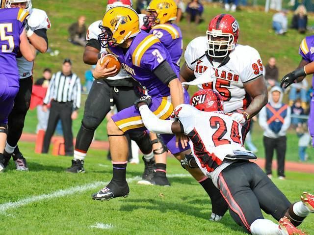 Saint Francis Red Flash football Football Rallies To Romp Red Flash 3613 On Homecoming