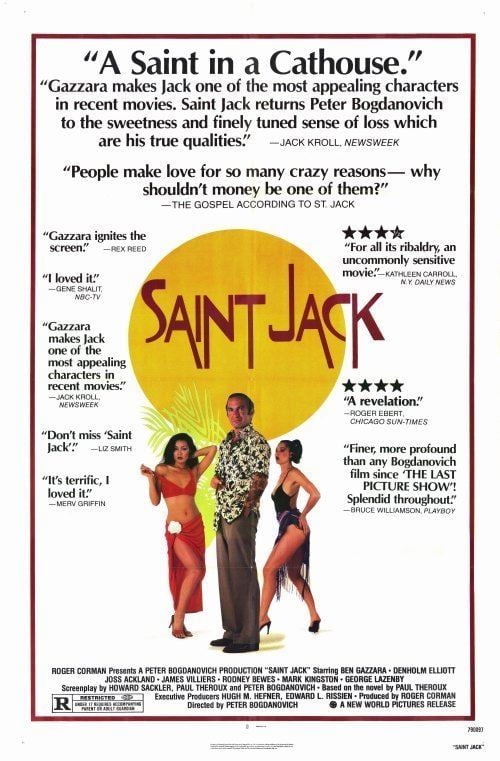 Saint Jack Kinda Hot The Making of Saint Jack in Singapore Horror DriveIn