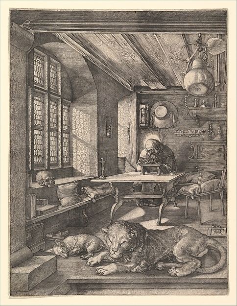 Saint Jerome in His Study (Dürer) Albrecht Drer Saint Jerome in His Study The Met