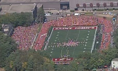 Saint John's Johnnies football Recordbreaking attendance at TommieJohnnie football game Story