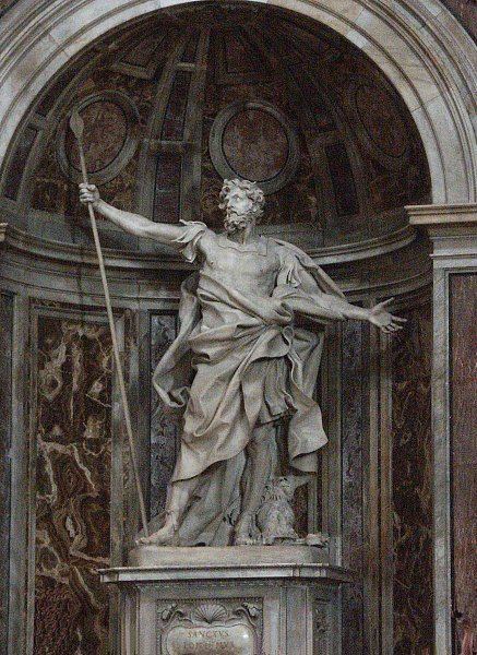 Saint Longinus (Bernini) Images of St Longinus St Peter39s by Bernini