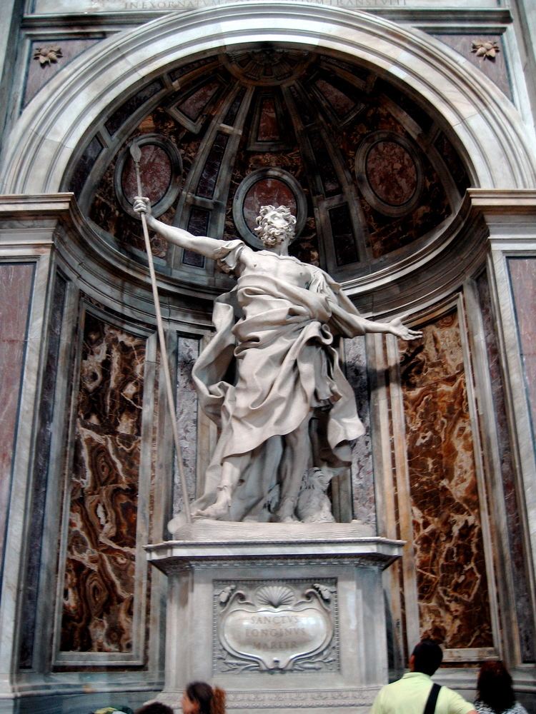 Saint Longinus St Peter39s Basilica Wikipedia the free encyclopedia