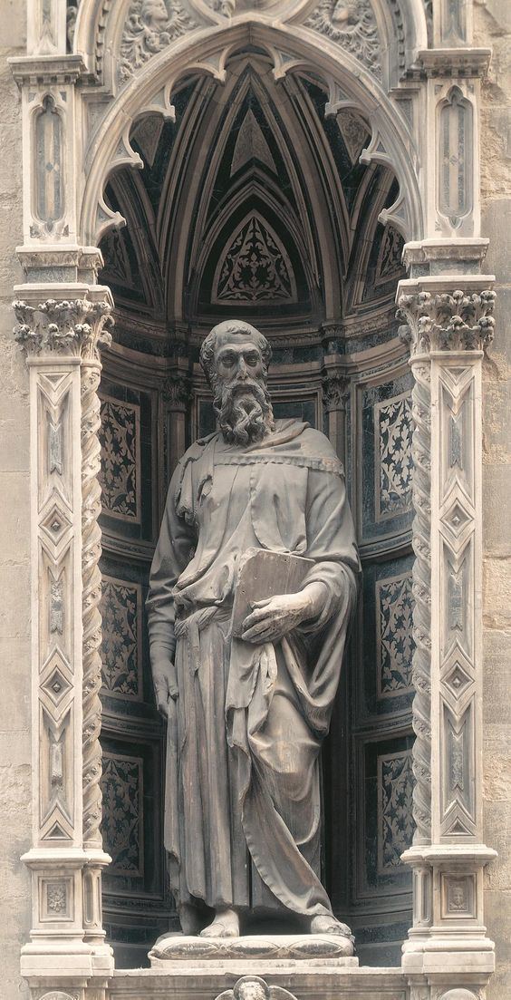 Saint Mark (Donatello) St Markquot by Donatello in Orsanmichele 14111413 in marble