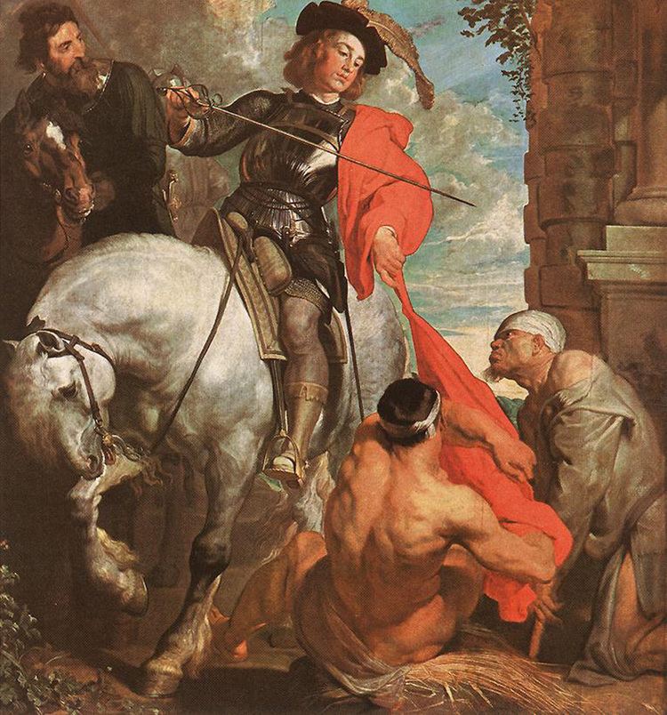 Saint Martin and the Beggar (van Dyck)