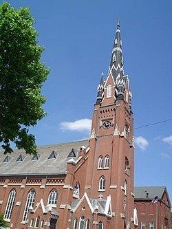 Saint Mary's Catholic Church (Dubuque, Iowa) httpsuploadwikimediaorgwikipediacommonsthu