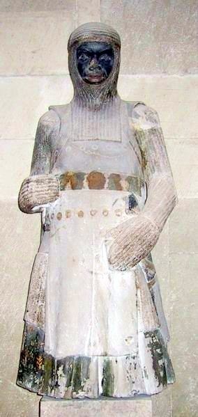 13th Century Statue of Saint Maurice from the Magdeburg Cathedral that bears his name.