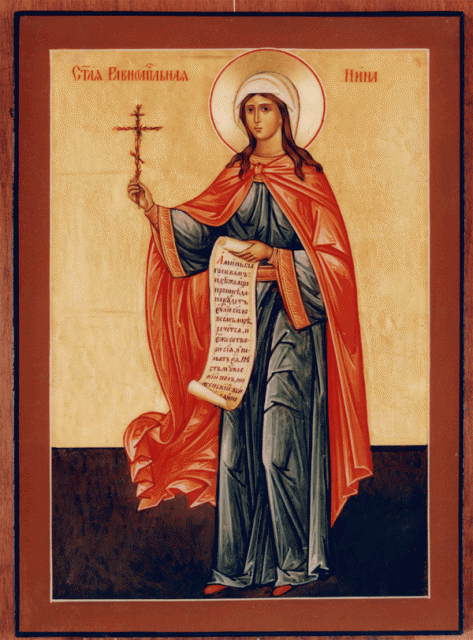 Saint Nino Saint Nina Equal to the Apostles Enlightener of Georgia