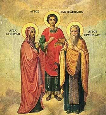 Saint Pantaleon Body Theology St Panteleimon