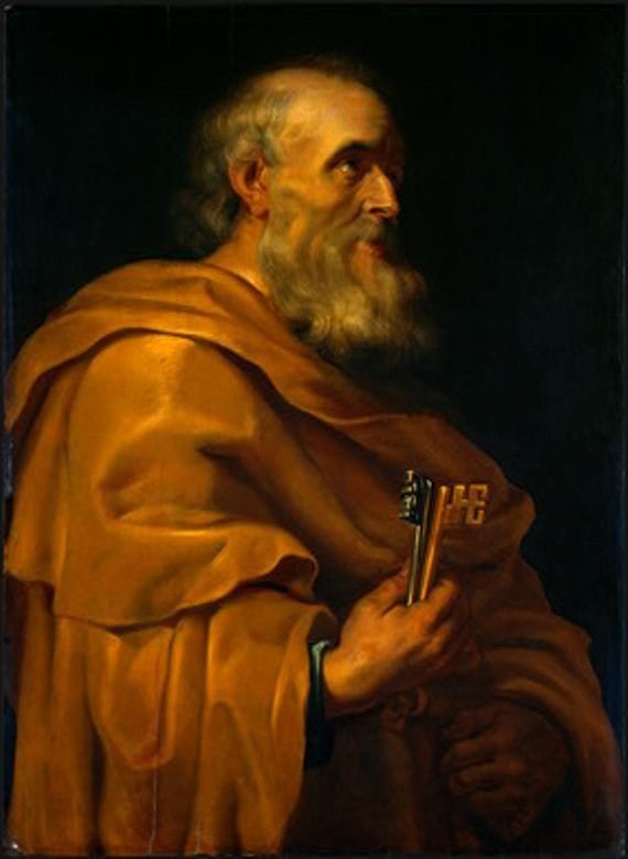 Saint Peter Saint Peter Peter Paul Rubens WikiArtorg