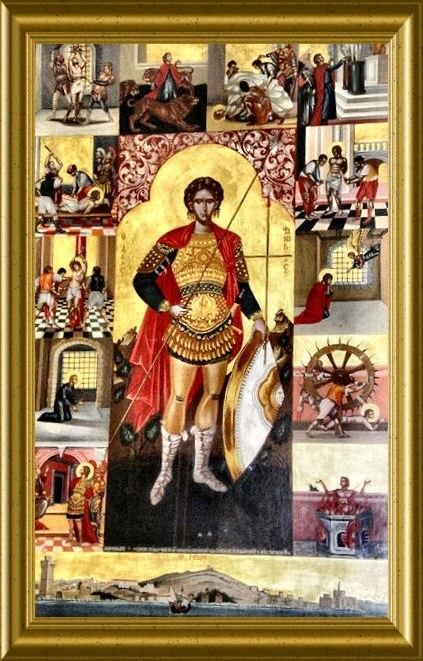 Saint Phanourios Saint Phanourios the Great Martyr and NewlyRevealed of Rhodes