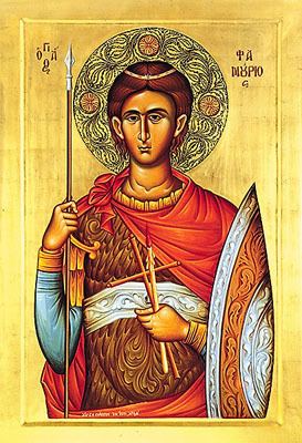 Saint Phanourios Today ST PHANURIUS the Martyr Fanourios Fanurius Aug 27 2014