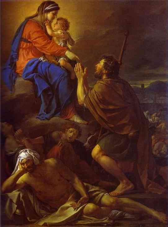 Saint Roch Interceding with the Virgin for the Plague-Stricken httpsuploadwikimediaorgwikipediaenff2Dav